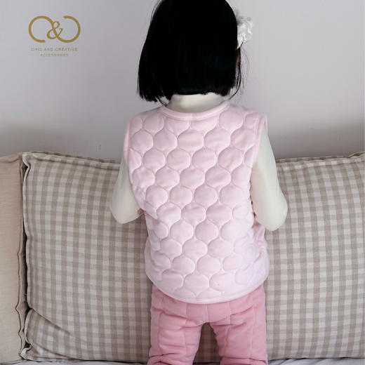 小船儿专属！【C&C儿童德绒羊毛蚕丝加绒加厚保暖夹棉马甲/小棉裤JLB011】两件起拍！单拍不发！ 商品图5