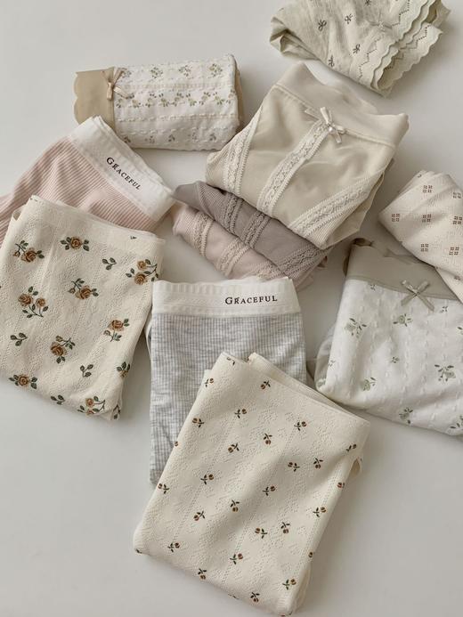 送手提袋~  10枚盲袋内裤秋冬款女舒适中高腰三角裤 不挑款随机发 商品图6