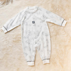 卓儿丘比特花园长袖对襟哈衣101491131浅灰59#-90#