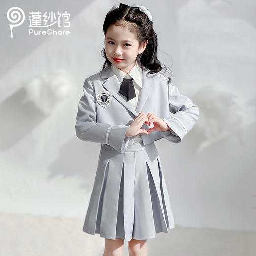 pureshare 学院风系列 海盐奶茶（长袖+短袖） 商品图7
