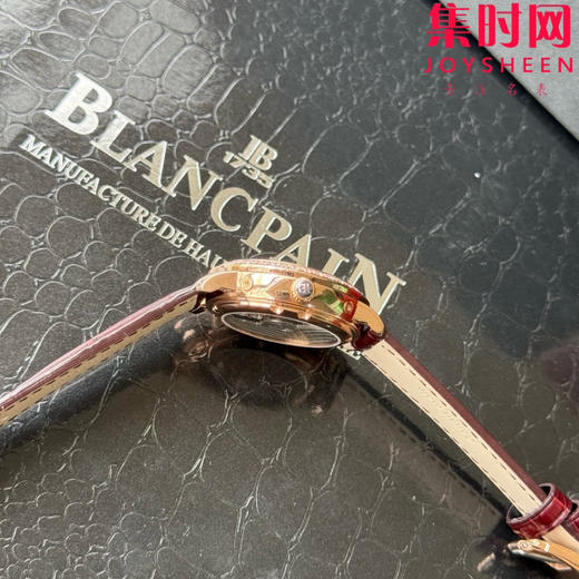 TWT宝珀月亮美人天然贝母盘女表（玫金钻圈贝母面）女士机械腕表 女装3663全历月相腕表 表径35mm 商品图6