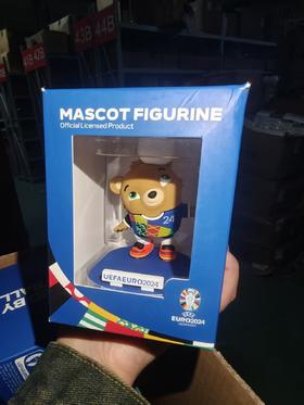 2024欧洲杯周边产品 吉祥物手办手机支架