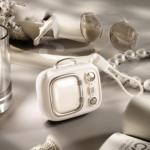 【3C认证】幻响小电视10000毫安时磁吸无线快充充电宝s18自带线便携移动电源适用于iPhone air苹果17pro 商品图0