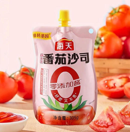 海天 零添加番茄沙司 305g/袋 商品图0