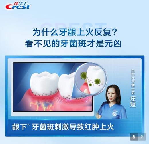 佳洁士专研根源清火护龈牙膏120g 商品图2