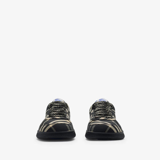 BURBERRY 巴宝莉 男士马术骑士徽标标签格纹 Terrace 运动鞋 格子 8095274 A1003 商品图2