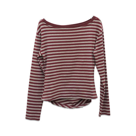 长袖条纹撞色T-纪念日百货门店同款165294326 商品图4