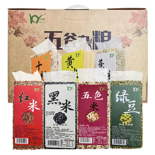 【贵州帮扶】科誉丨五谷杂粮礼盒 3.17kg/箱 商品图0