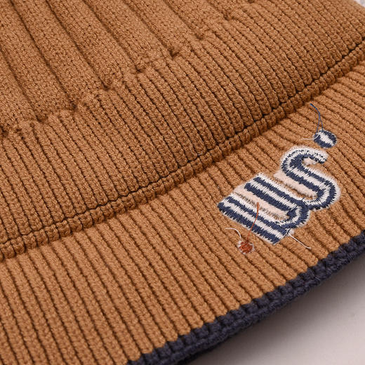 棉果果冬季新品男童可爱柔软保暖毛线帽M404400500111 商品图1