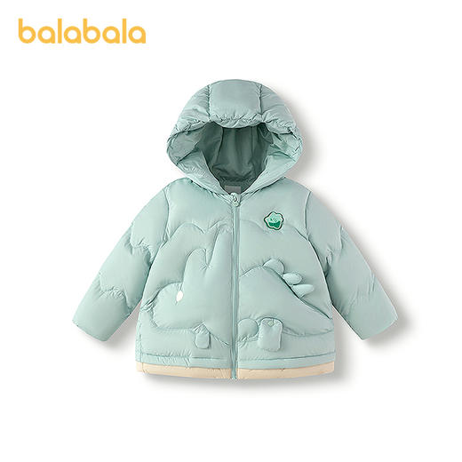 【商场同款】巴拉巴拉童装男童羽绒服假两件外套恐龙2025新款冬装 商品图4