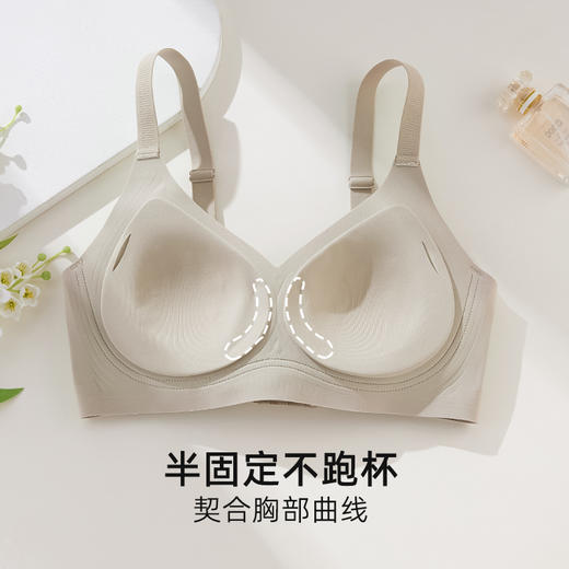 ALDOLA/雅黛俪调整型文胸大胸显小收副乳防下垂光面无痕美背胸罩 商品图3