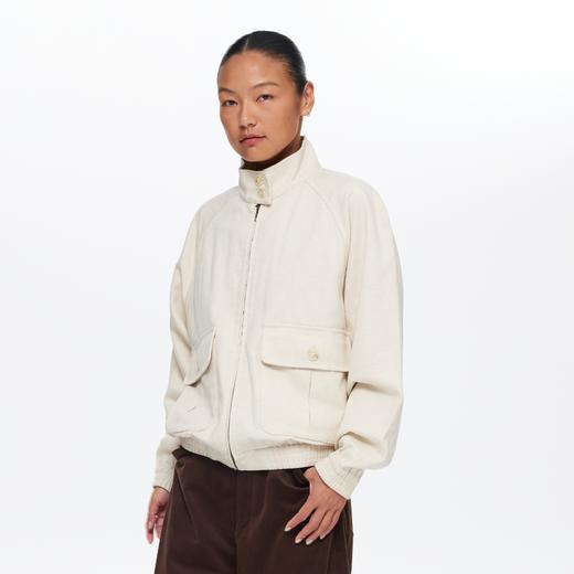 oneup亚麻立领插肩外套（男女同款） 商品图4