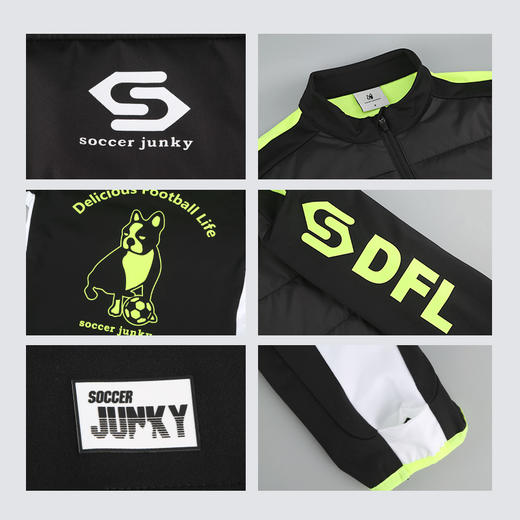 小李子正品Soccer Junky足球运动半棉训练上衣成人男SJ25981-2 商品图3