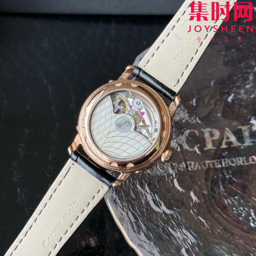 TWT宝珀月亮美人天然贝母盘女表（玫金钻圈贝母面）女士机械腕表 女装3663全历月相腕表 表径35mm 商品图7