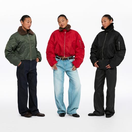 oneup 3M新雪丽飞行夹克棉服 商品图4