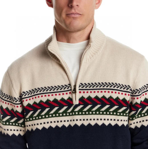 Weatherproof男士菱格保暖又帅气的毛衣来了📣美国🇺🇸直邮特价280元🉐包税包邮到手了🔥Weatherproof美国总统最青睐的品牌，男款编织毛衣！ 商品图3