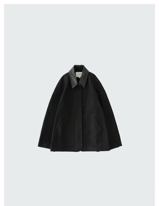 Studio nicholson皮领口袋工装夹克 商品图9