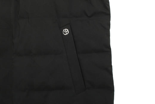 Marco Azzali 黑色连帽羽绒服 MY55254A2 商品图2