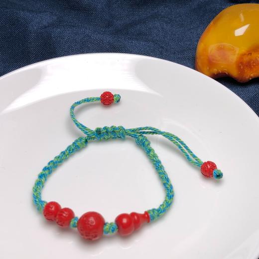 上新！儿童款-红砂山水棉绳葫芦手链 饰品美物 商品图3