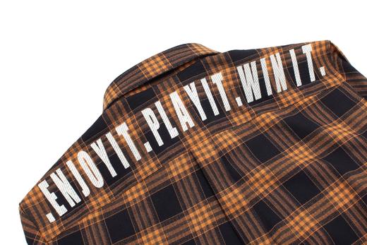 Marco Azzali 黄色格子长袖衬衫 CC55198B8 商品图2