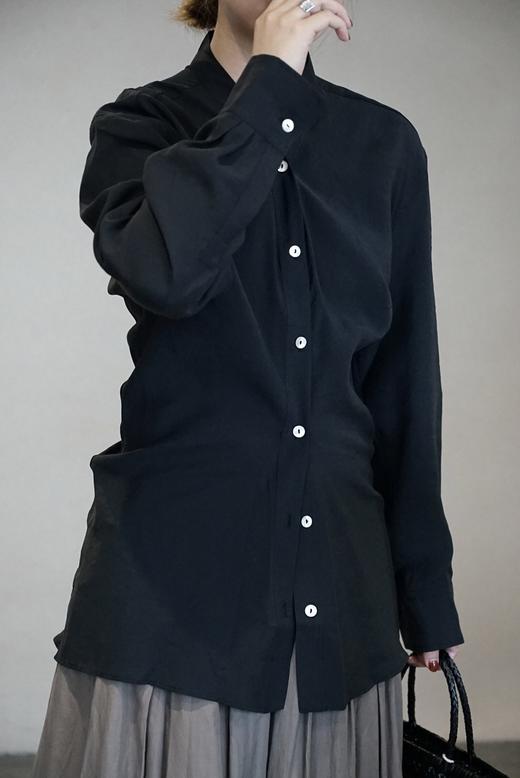 Studio Nicholson 修身收腰V领衬衫 商品图3