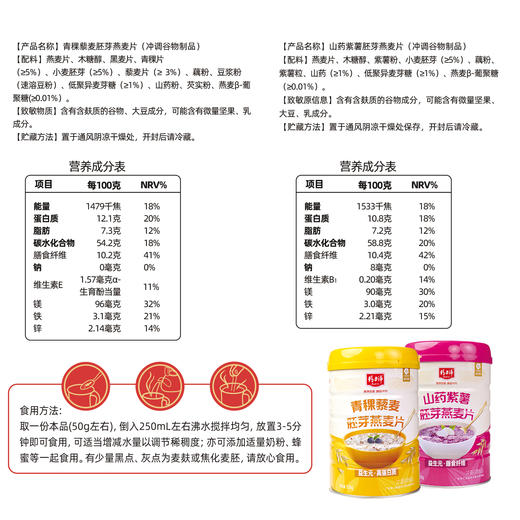 【广州帮扶】精力沛丨五谷膳食礼盒 1.456kg 商品图3