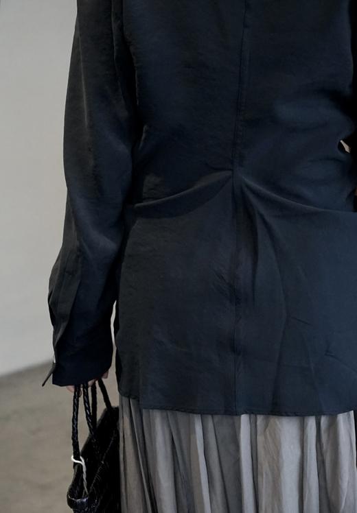 Studio Nicholson 修身收腰V领衬衫 商品图8