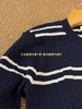 SaintLaurent秋冬新款刺绣条纹撞色针织衫 商品缩略图10