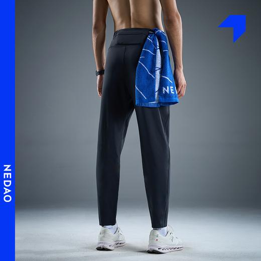 NEDAO内道拉毛保暖高弹跑步长裤3.0男款户外跑步训练宽松腰包跑步长裤 商品图0