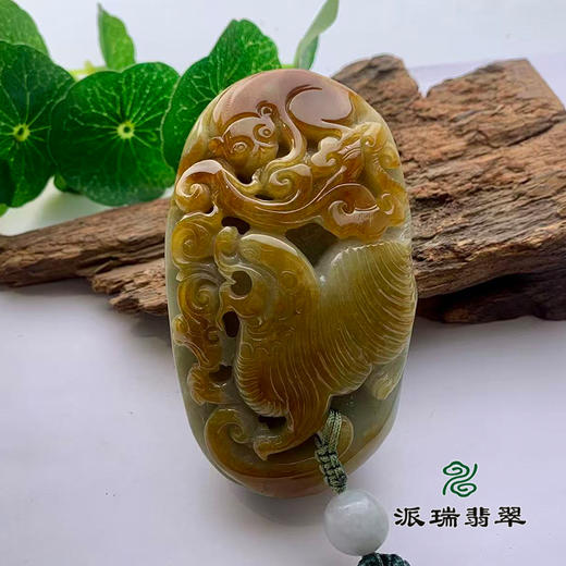 派瑞翡翠 翡翠手把件 糯种 红翡 商品图2