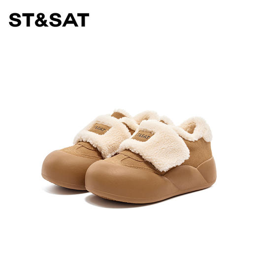 星期六包头防撞加绒保暖厚底面包鞋SS33112A10 商品图8