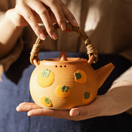 摩登主妇招财猫煮茶炉围炉煮茶器具全套家用电陶炉茶壶茶具烤火炉套装 商品图2