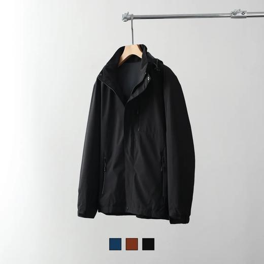可拆卸连帽防风防水休闲冲锋衣夹克外套 商品图4