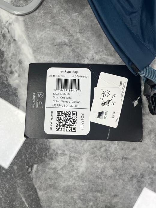瑕疵ARC'TERYX/始祖鸟 Ion Rope Bag 男女同款攀岩绳包 30237 商品图2