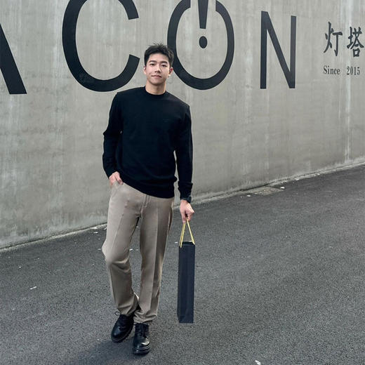 【虎头刺绣男士德绒打底衫】堪比羊绒的触感，每个男士衣橱里都应必备的一条上身保暖性超强，舒适不厚重！ 商品图10