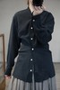 Studio Nicholson 修身收腰V领衬衫 商品缩略图5