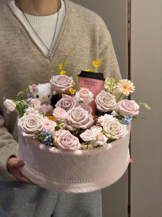 栗刻好运36+33套二圆盒（绒布需自行安装）毛绒圆盒入冬四件套 商品图2