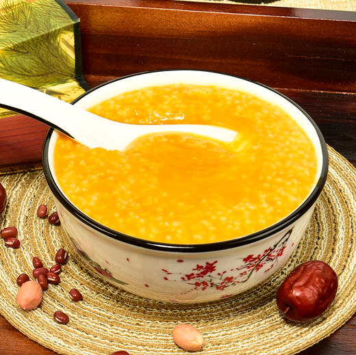 热卖！养胃 满满米油！“世界小米之乡”白小禾 内蒙古敖汉有机小米 色泽金黄 米香四溢 米油醇厚 1.3kg/袋 商品图7