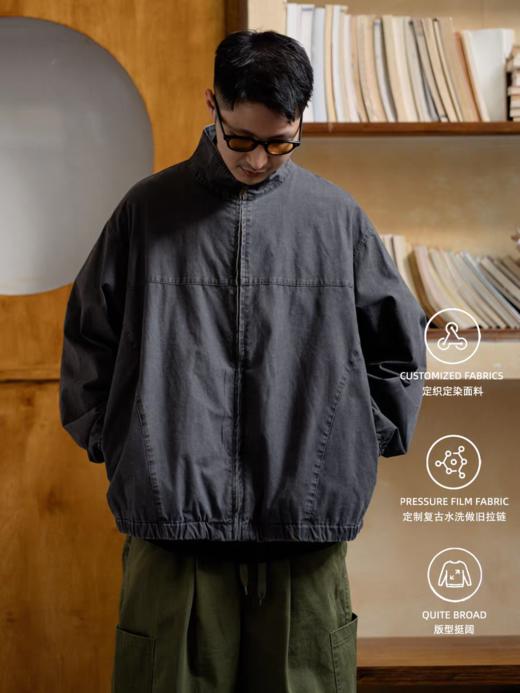 GYOZA PASTA/GP25AW-C049/宽松立领外套夹克 商品图0