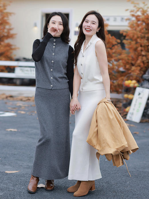 一姐私服  挺括质感100%澳洲绵羊毛套装 商品图0