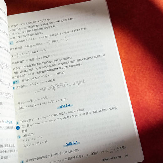 初中数学双线通16章 初中数学自学 贯通培养 王永春 商品图9