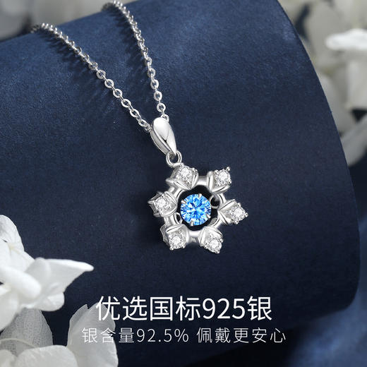 【Winy】s925银 凛冬雪绒项链送女朋友/老婆/闺蜜生日节日礼物 商品图3