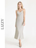 LIZZY优雅气质显瘦修身百搭吊带包臀开叉吊带连衣裙8086 商品缩略图0