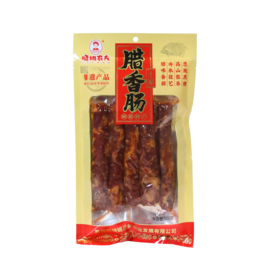恩施 晓姚 非遗腊肉 黑猪腊香肠500g/袋