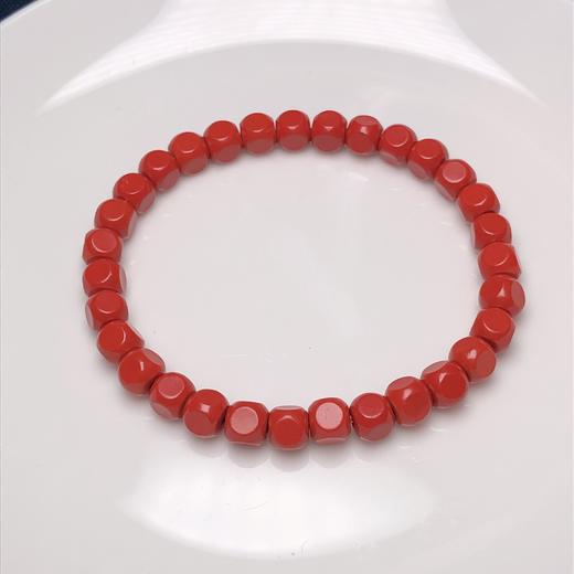 上新！红砂方糖小手串-素珠款 饰品美物 商品图0