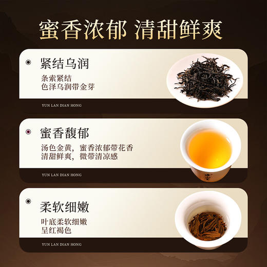正山堂巴东红 巫峡小叶茶 骏眉中国湖北特级红茶罐装正宗蜜香茶叶 商品图1