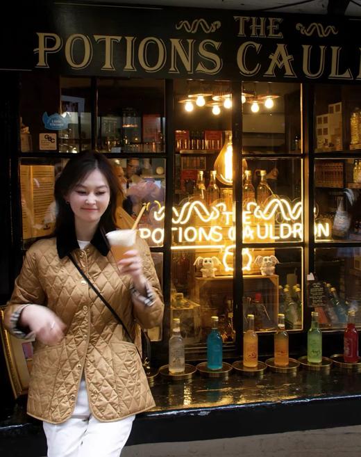 代工厂B家风格菱形夹羊毛工装外套 商品图14