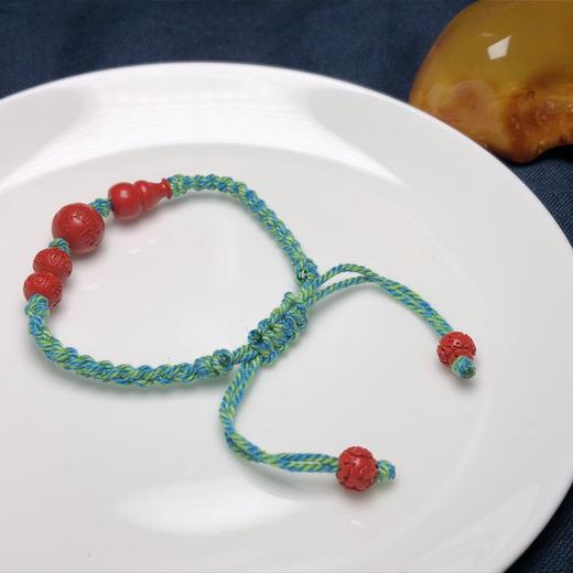 上新！儿童款-红砂山水棉绳葫芦手链 饰品美物 商品图0