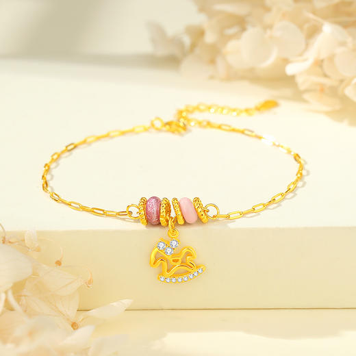 Winy S925银童话金梦・木马手链送女朋友/老婆/闺蜜生日节日礼物 商品图0