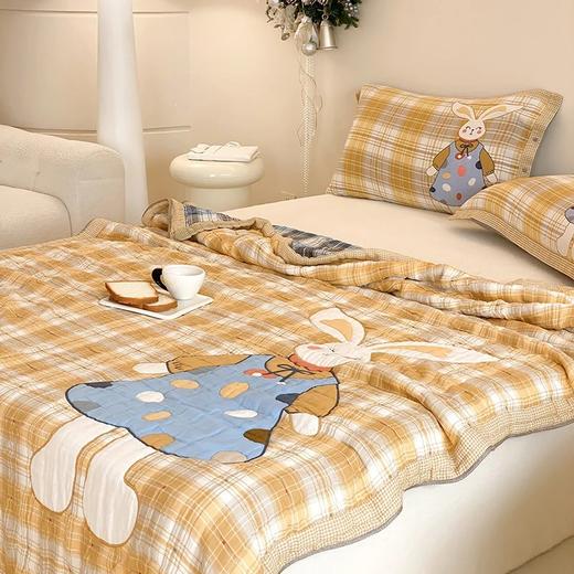 【潘朵拉系列六层纱布被】母婴级A类标准，柔软亲肤｜吸湿透气，宝宝使用更放心WD 商品图9